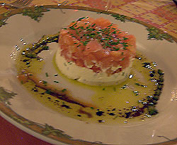 Tartare de saumon